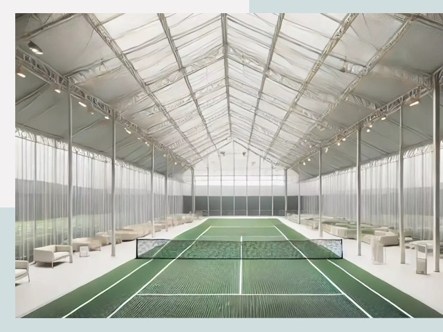 Строительство теннисных кортов в Курганинске