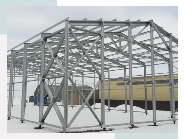 Каркасные ангары в Курганинске