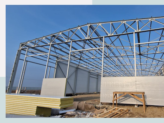 Утепленные ангары в Курганинск от 624 руб. за м²