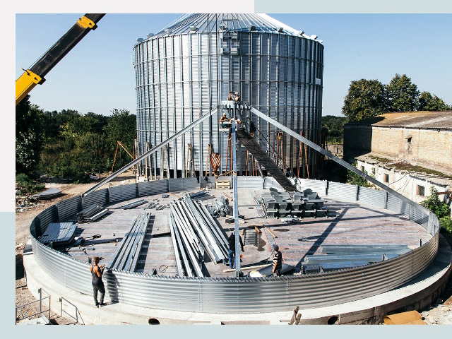 Силосы для зерна в Курганинск от 624 руб. - Надёжное хранение
