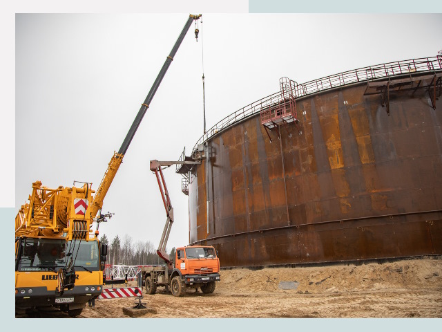 Монтаж резервуаров в Курганинске от 624 руб. за м³