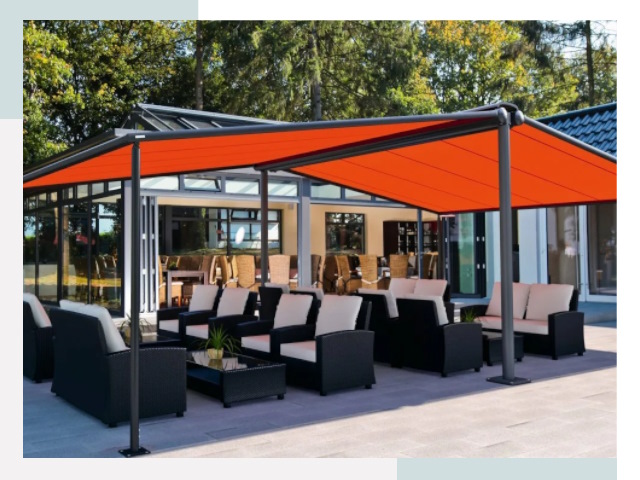 Навесы для кафе и ресторанов в Курганинске