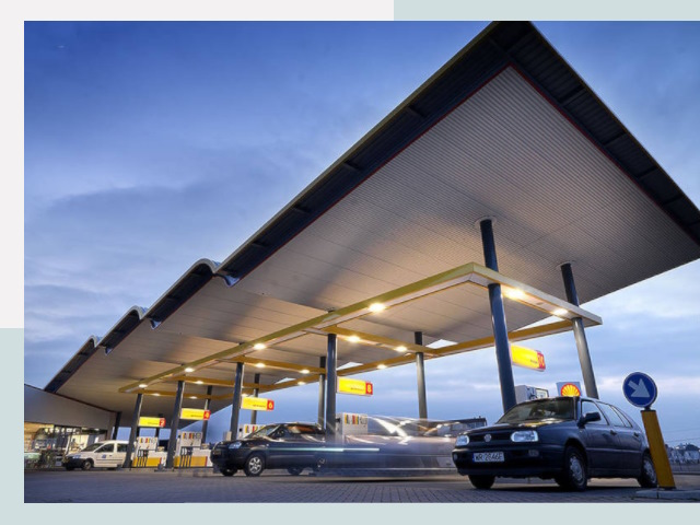 Навесы для АЗС в Курганинск от 624 руб. - Защита и комфорт