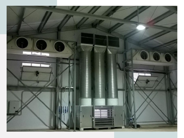 Инженерные системы для ангаров в Курганинске