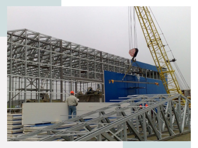 Монтаж ангаров в Курганинске