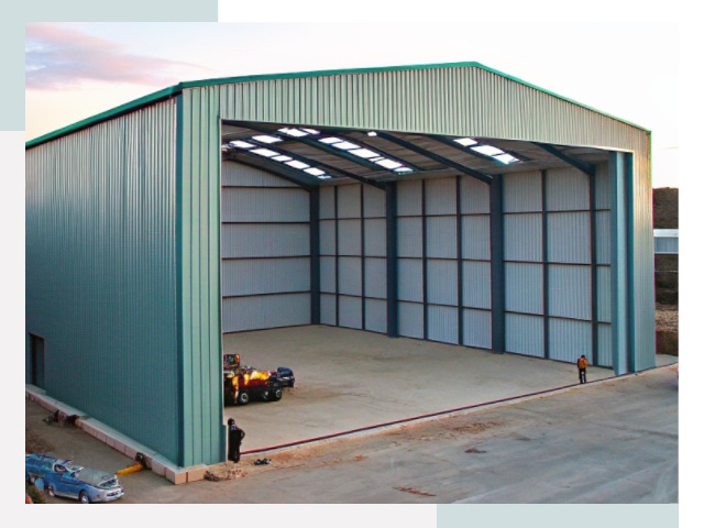 Строительство ангаров в Курганинске