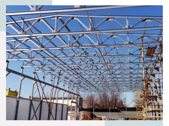 Металлокаркасы для складов в Курганинске